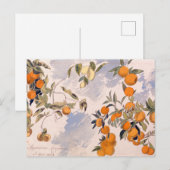 Fruitbomen - Edward Lear Feestdagenkaart (Voorkant / Achterkant)