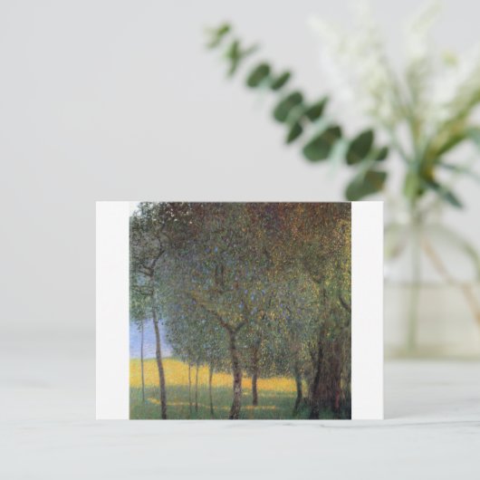 Fruitbomen, Gustav Klimt Briefkaart (Staand voorkant)