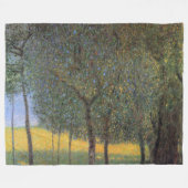Fruitbomen, Gustav Klimt Fleece Deken (Voorkant (Horizontaal))
