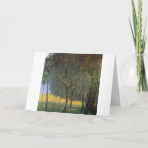 Fruitbomen, Gustav Klimt Kaart