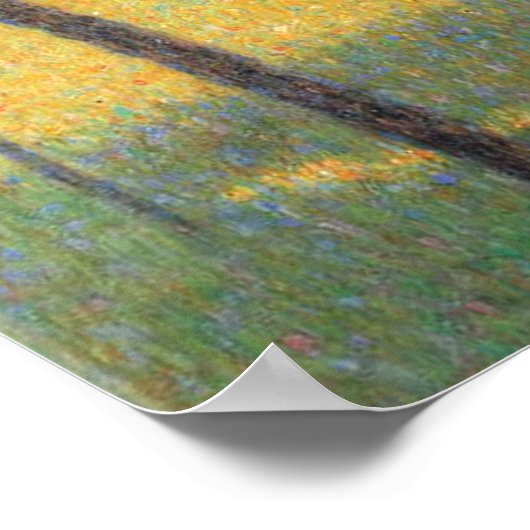 Fruitbomen, Gustav Klimt Poster (Hoek)