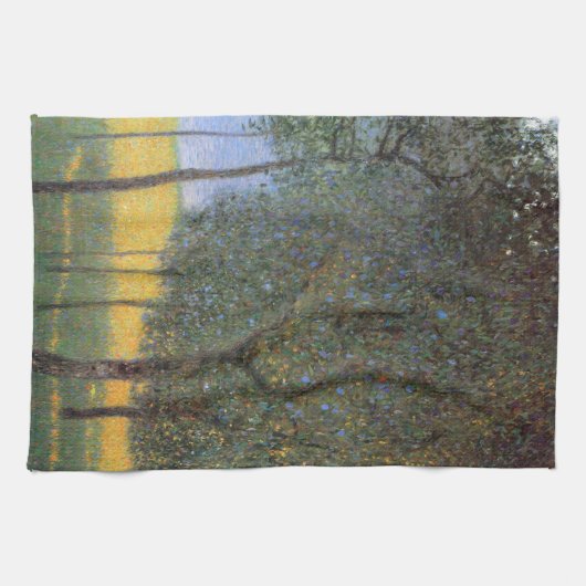 Fruitbomen, Gustav Klimt Theedoek (Horizontaal)