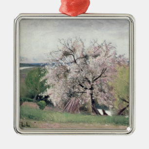 fruitbomen in Blossom, Bois-le-Roi Metalen Ornament