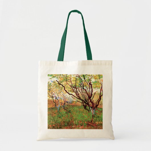 Fruitboomgaard in bloei door Vincent van Gogh Tote Bag (Voorkant)