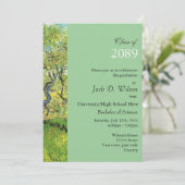 Fruitboomgaard in bloei, Van Gogh, afstuderen Kaart (Staand voorkant)