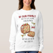 Fruitcake Family Ugly Kerstkeuken t-shirt (Voorkant)