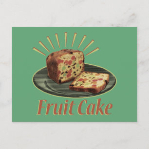 Fruitcake Fruit Cake Briefkaart