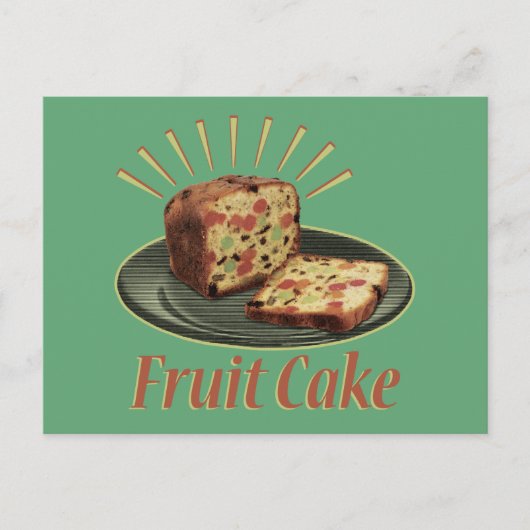 Fruitcake Fruit Cake Briefkaart (Voorkant)