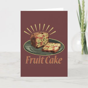 Fruitcake Fruit Cake Kaart
