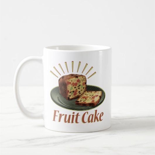 Fruitcake Fruit Cake Koffiemok (Links)