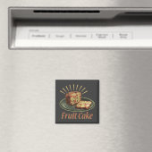 Fruitcake Fruit Cake Magneet (Insitu (Vaatwasser))