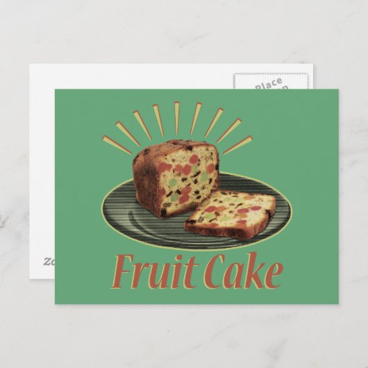 Fruitcake-fruitkool Briefkaart (Voorkant / Achterkant)