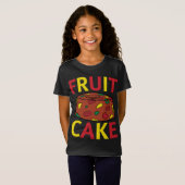 Fruitcake Grappig Kerstmis T-shirt (Voorkant volledig)