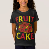 Fruitcake Grappig Kerstmis T-shirt (Voorkant)