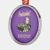 Fruitcake! Het snack Food of Jesus Birth Metalen Ornament (Links)