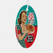 Fruitcake Lady Ornament (Voorkant Rechts)