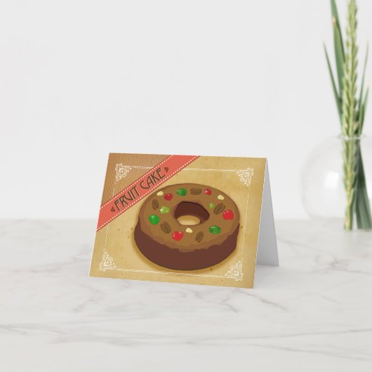 Fruitcake: Vakantie Kaart (Voorkant)
