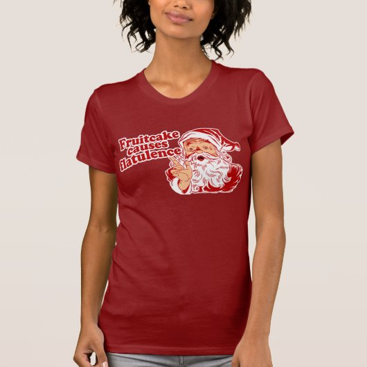 Fruitcake veroorzaakt afvlakking t-shirt (Voorkant)