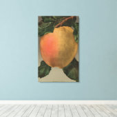 Fruitchroomafnemer van Belleflower Apple Canvas Afdruk (Insitu (Houten vloer))