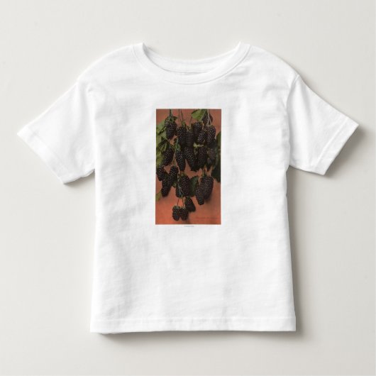 Fruitchroomlithograaf van zoogdieren kinder shirts (Voorkant)