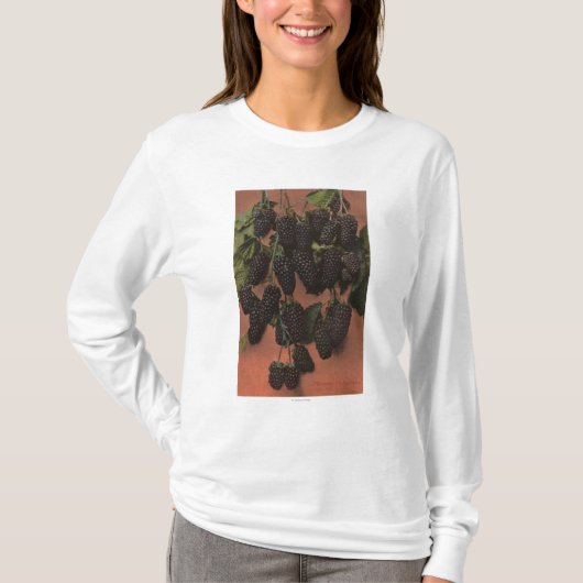 Fruitchroomlithograaf van zoogdieren t-shirt (Voorkant)