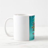 fruitcocktail koffiemok (Links)