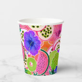 fruitcocktail papieren bekers (Voorkant)