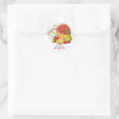 Fruitcocktail | Vriendschap Hallo Grappig Ronde Sticker (Tas)