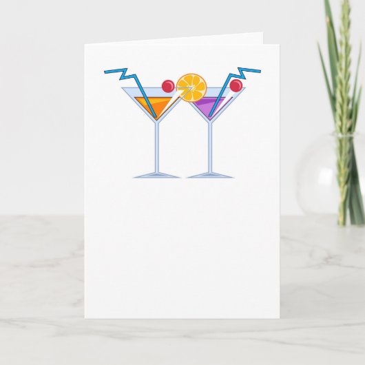 Fruitcocktails Kaart (Voorkant)