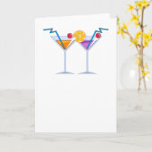 Fruitcocktails Kaart (Gele Bloem)