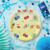 Fruitconfetti Papieren Bordje (Feest)