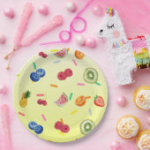Fruitconfetti Papieren Bordje (Feest)
