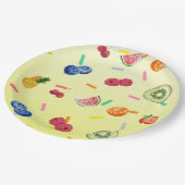 Fruitconfetti Papieren Bordje (Gekanteld)