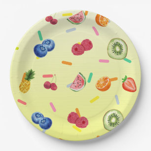 Fruitconfetti Papieren Bordje