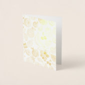 Fruiteitspatroon Folie Kaarten (Voorkant)