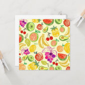 Fruiteitspatroon Kaart (Voorkant / Achterkant in situ)