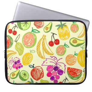 Fruiteitspatroon Laptop Sleeve