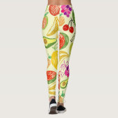 Fruiteitspatroon Leggings (Achterkant)