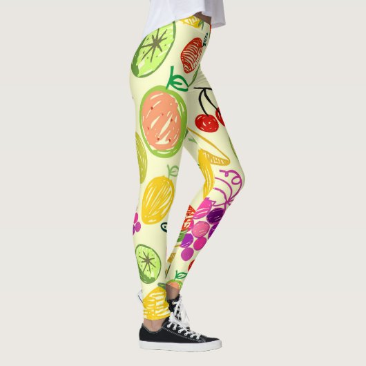 Fruiteitspatroon Leggings (Rechts)