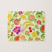 Fruiteitspatroon Legpuzzel (Horizontaal)