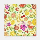 Fruiteitspatroon Magneet (Voorkant)