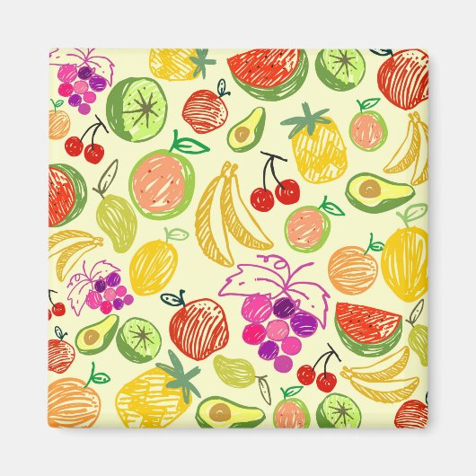Fruiteitspatroon Magneet (Voorkant)