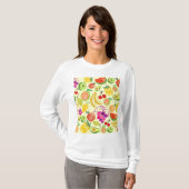 Fruiteitspatroon T-shirt (Voorkant volledig)