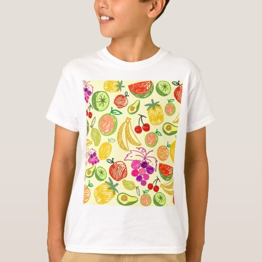 Fruiteitspatroon T-shirt (Voorkant)