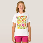 Fruiteitspatroon T-shirt (Voorkant volledig)