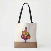 Fruitenschaal met standaard