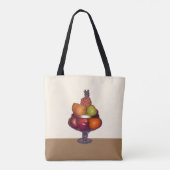 Fruitenschaal met standaard tote bag (Achterkant)