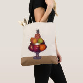 Fruitenschaal met standaard tote bag (Dichtbij)