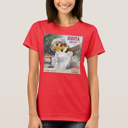 " fruitetiket" t-shirt (Voorkant)
