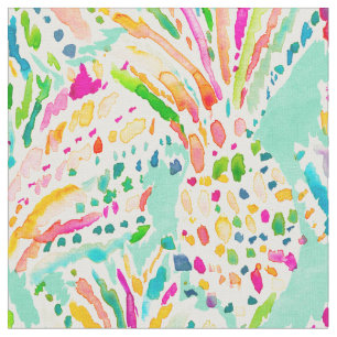 FRUITFETTI Colorful Party Pineappels Stof